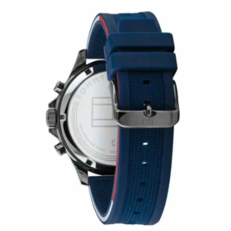 Tommy Hilfiger Bank Chronograph Blue Dial Men’s Watch- 1791721